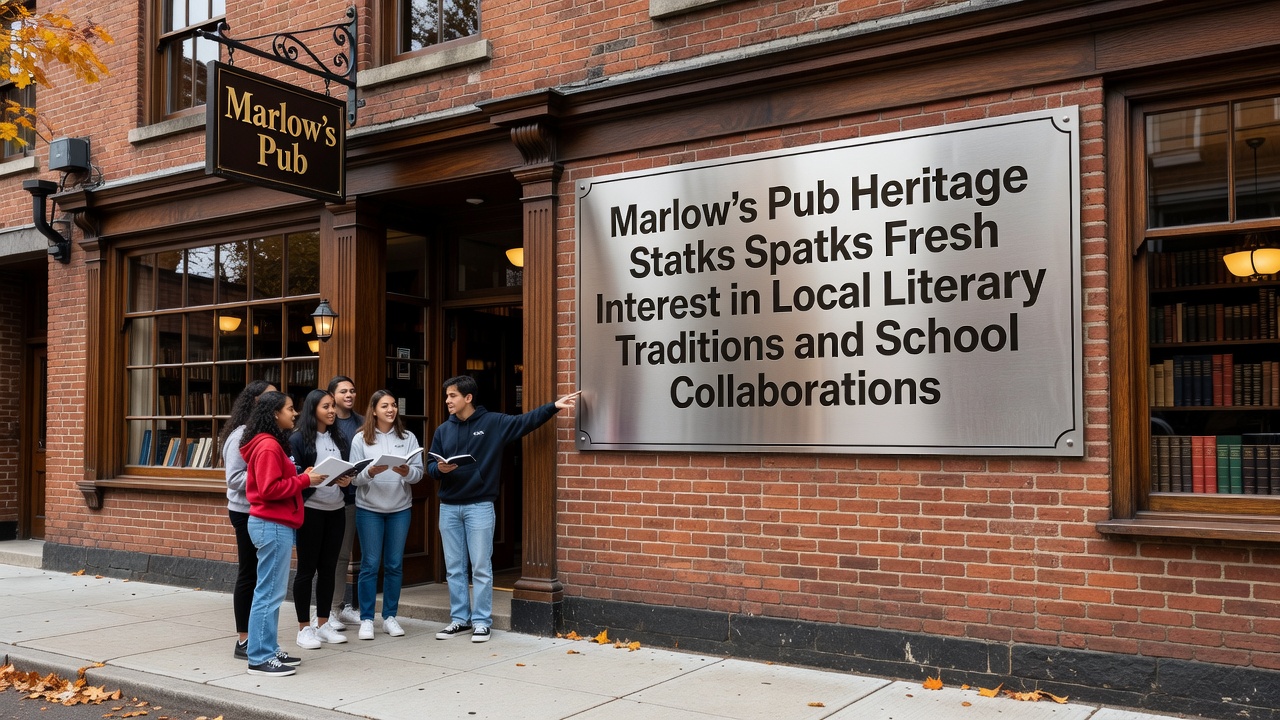 Heritage Designation for Marlow Venue Revives Interest in Literary History and Classroom Partnerships